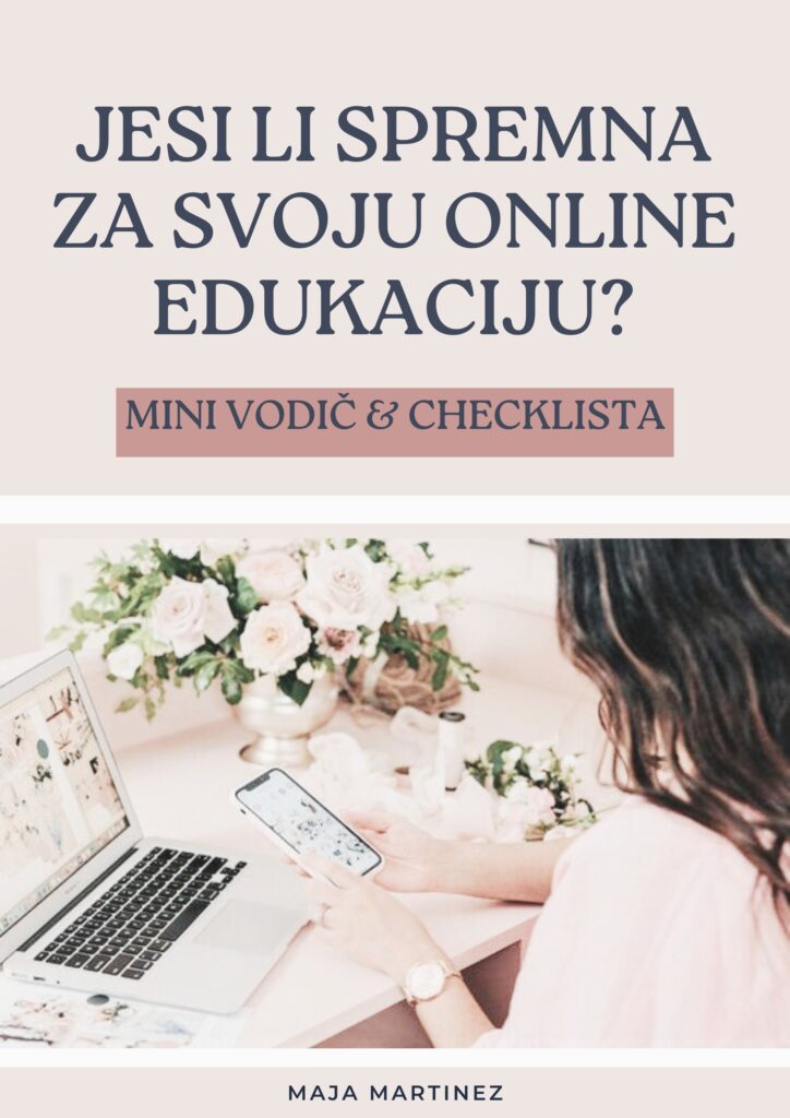 želiš kreirati online edukaciju